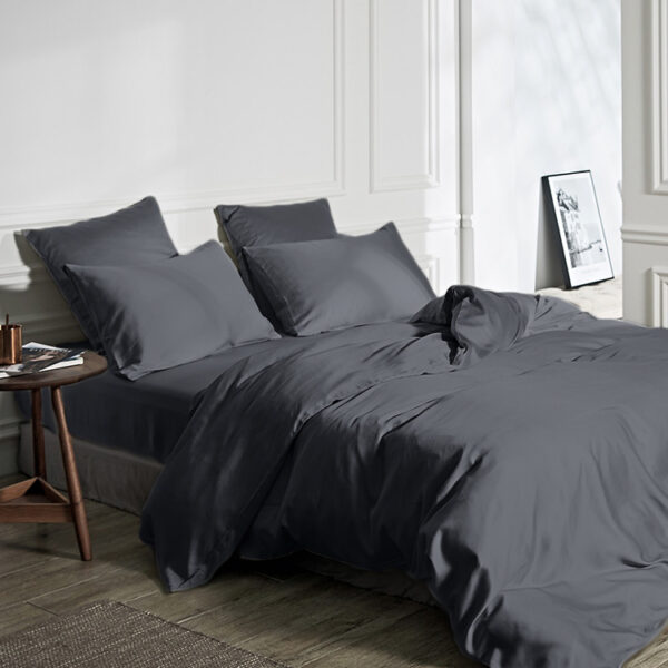 100% Bamboo Antraciet 140 x 200/220 - Afbeelding 2