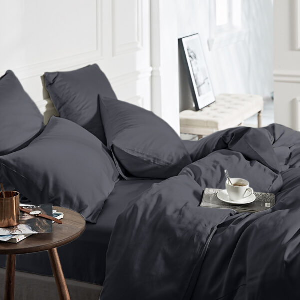 100% Bamboo Antraciet 140 x 200/220 - Afbeelding 3