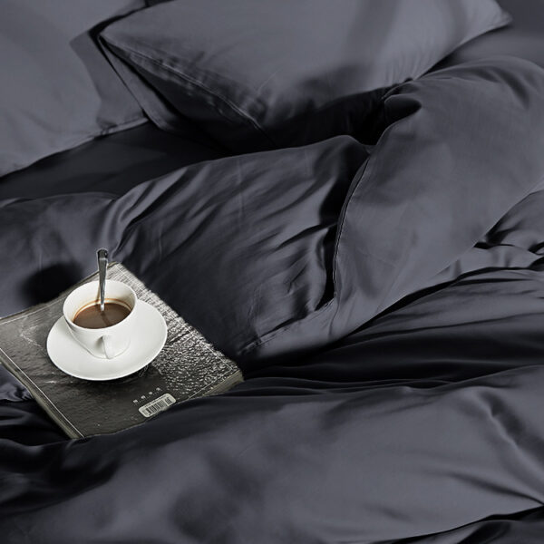 100% Bamboo Antraciet 140 x 200/220 - Afbeelding 4