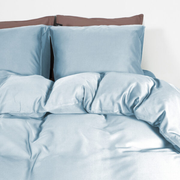 100% Bamboo Blauw 240 x 200/220 - Afbeelding 4