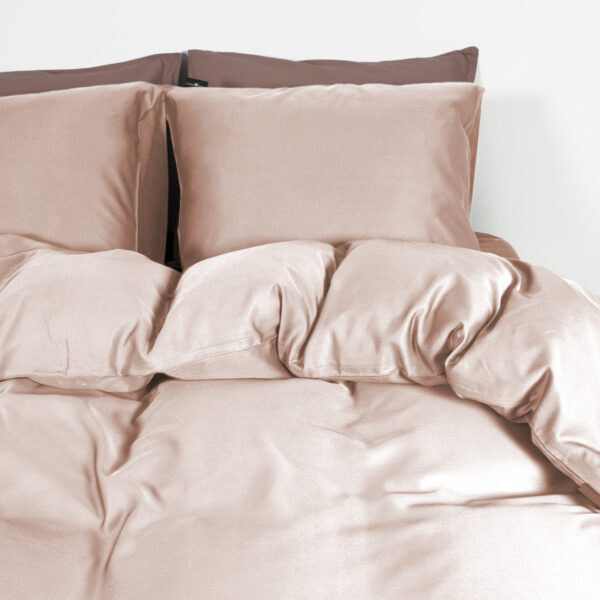 100% Bamboo Blush Roze 200 x 200/220 - Afbeelding 4