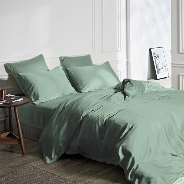 100% Bamboo Groen 240 x 200/220 - Afbeelding 2