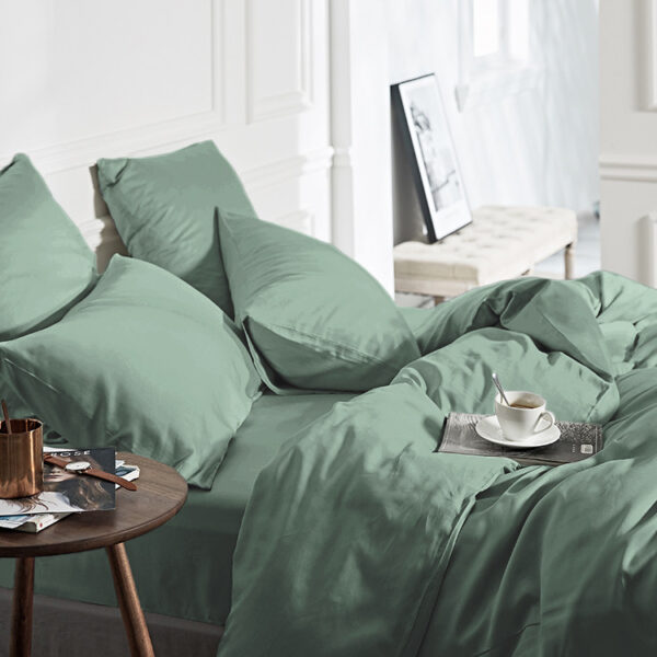 100% Bamboo Groen 240 x 200/220 - Afbeelding 3