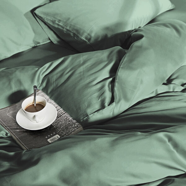 100% Bamboo Groen 240 x 200/220 - Afbeelding 5