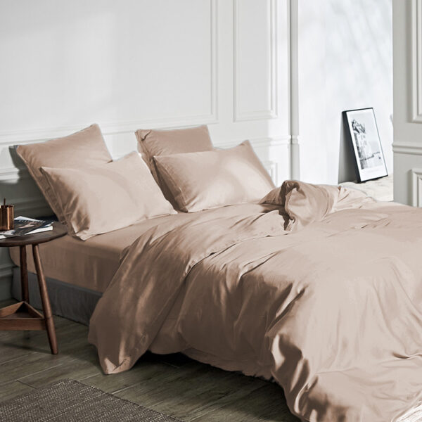 100% Bamboo Taupe 140 x 200/220 - Afbeelding 2