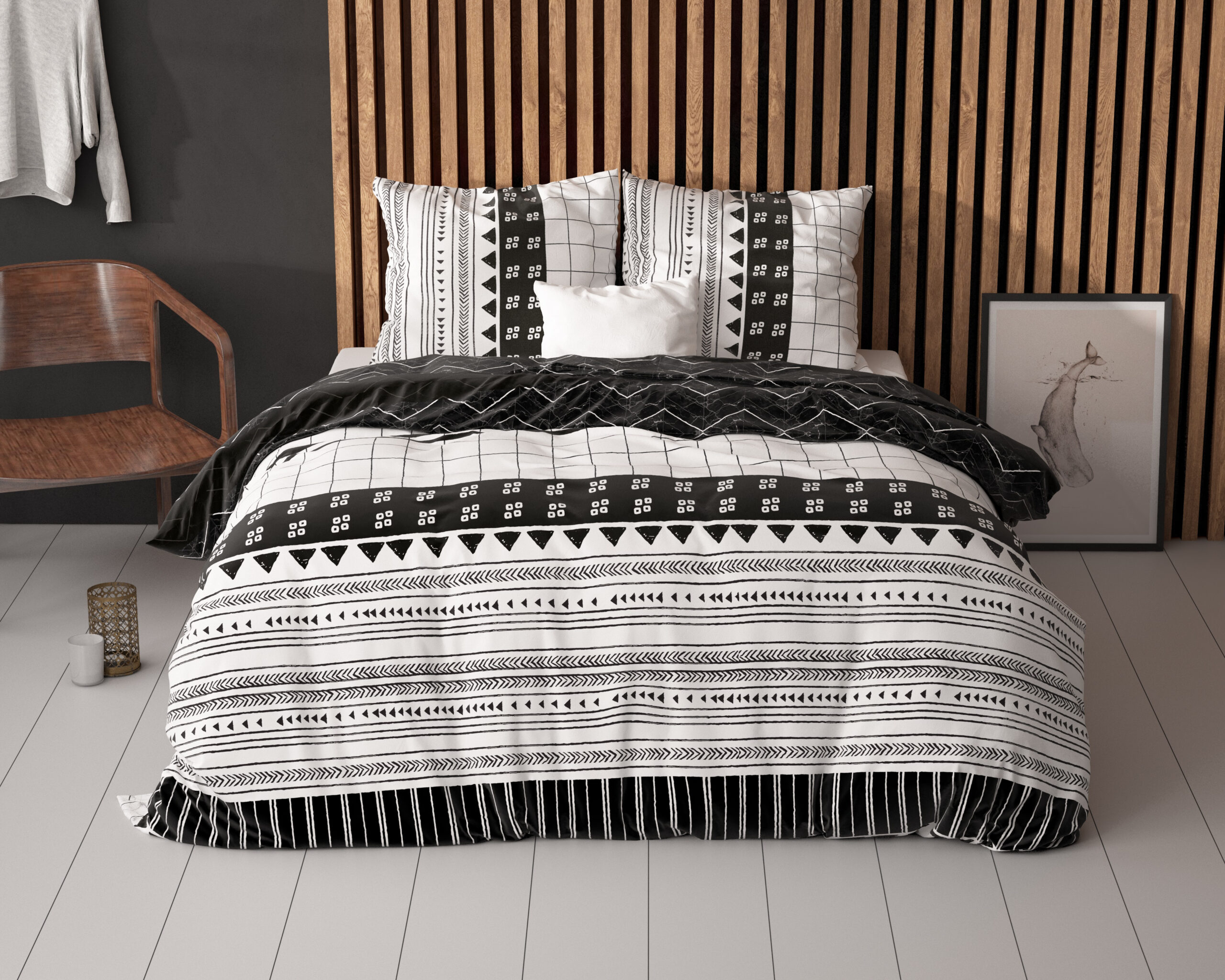 Artic Stripe Wit 240 x 220