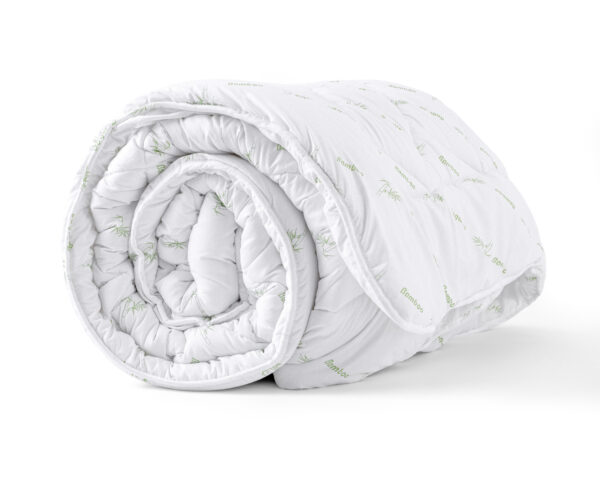 Bali Bamboe Touch Dekbed Wit 240 x 200 - Afbeelding 2