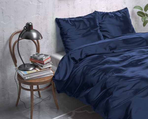 Beauty Skin Care Dekbedovertrek Navy 240 x 220 - Afbeelding 4