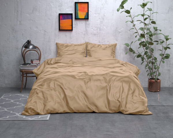 Beauty Skin Care Dekbedovertrek Taupe 240 x 220 - Afbeelding 5