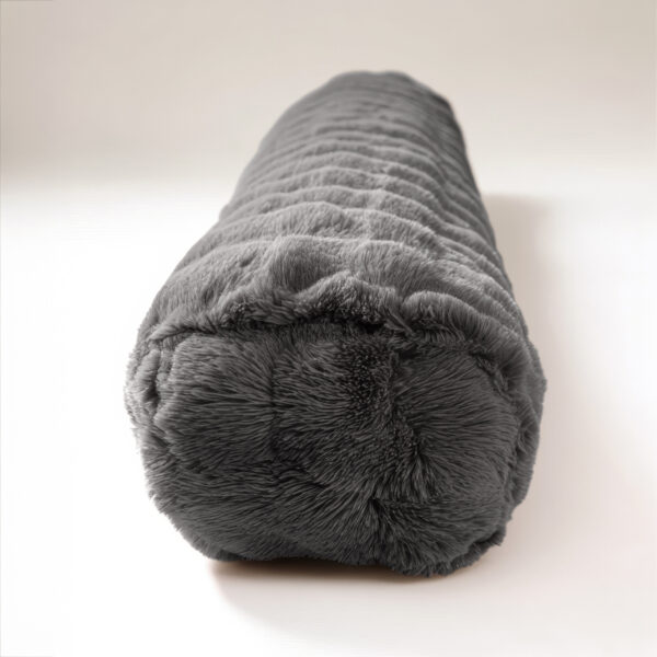Bodypillow Pompom Antraciet 140 x 20 - Afbeelding 3