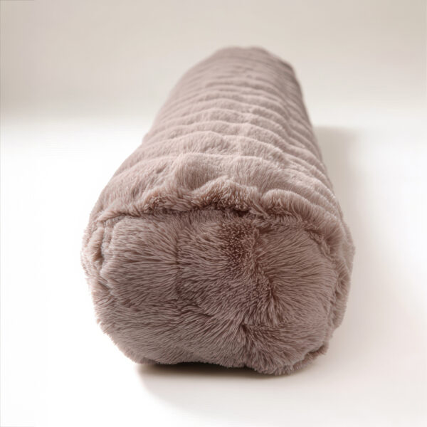 Bodypillow Pompom Taupe 140 x 20 - Afbeelding 3