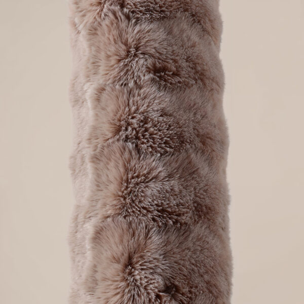 Bodypillow Pompom Taupe 140 x 20 - Afbeelding 5