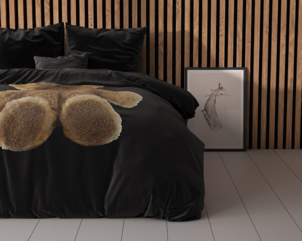Brave Teddy Zwart 200 x 200/220 - Afbeelding 3