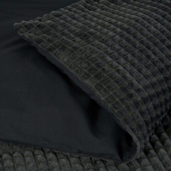 Check Teddy Antraciet 240 x 200/220 - Afbeelding 4