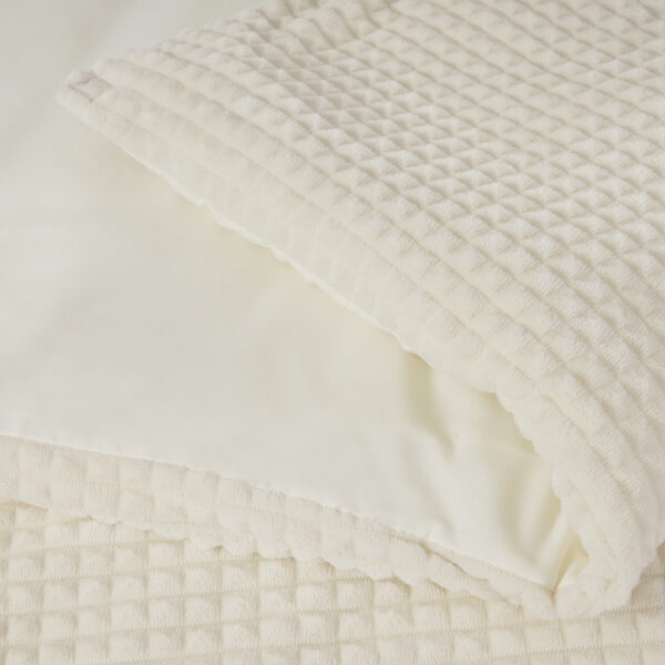 Check Teddy Beige 140 x 200/220 - Afbeelding 5