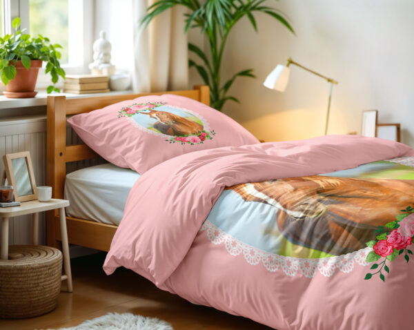 Cute Horse Roze 140 x 200/220 - Afbeelding 3