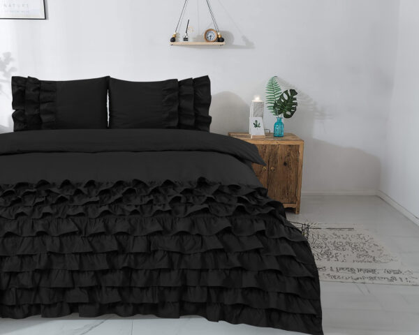Cyprus Zwart 140 x 220 - Afbeelding 2