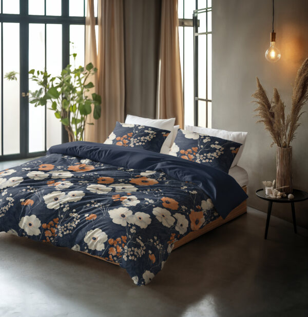 DD Flora Blauw 200 x 220 - Afbeelding 3