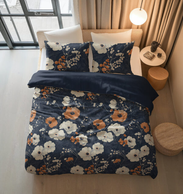 DD Flora Blauw 200 x 220 - Afbeelding 4