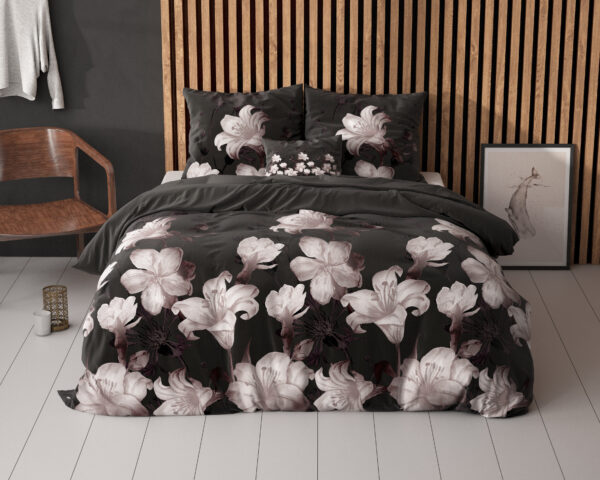 Dark Flower Zwart 240 x 220 - Afbeelding 2