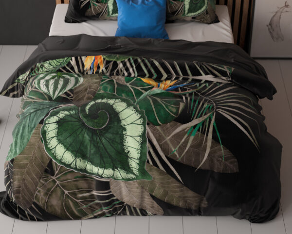 Dark leaves Groen 240 x 200/220 - Afbeelding 5