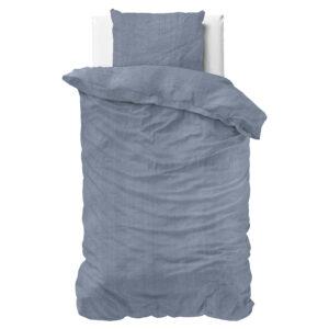 Denim Stone Washed Blauw 140 x 220