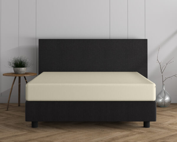 Dubbel Jersey 220 gr. Hoeslaken Creme 80/100 x 220 - Afbeelding 4