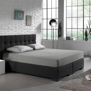 Dubbel Jersey 220 gr. Hoeslaken Grijs 190/200 x 220/230