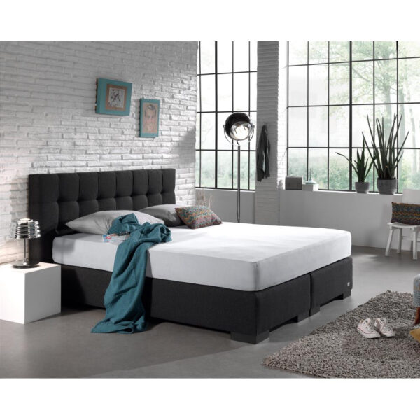 Dubbel Jersey 220 gr. Hoeslaken Wit 80/100 x 220 - Afbeelding 2