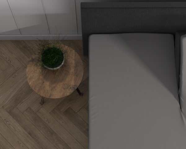 Dubbel Jersey 220 gr. Splittopper Hoeslaken Grijs 180 x 200/220 - Afbeelding 5