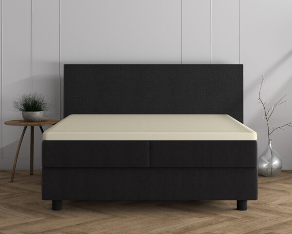 Dubbel Jersey 220 gr. Topper Hoeslaken Creme 140 x 200/220 - Afbeelding 2