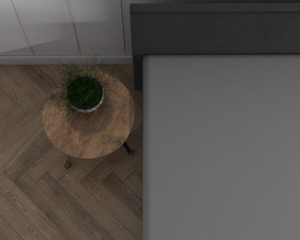Dubbel Jersey 220 gr. Topper Hoeslaken Grijs 140 x 200/220 - Afbeelding 5