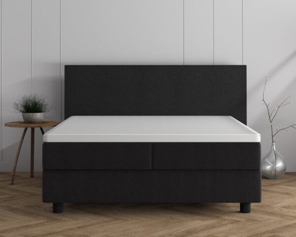 Dubbel Jersey 220 gr. Topper Hoeslaken Wit 80/90 X 200/220 - Afbeelding 3