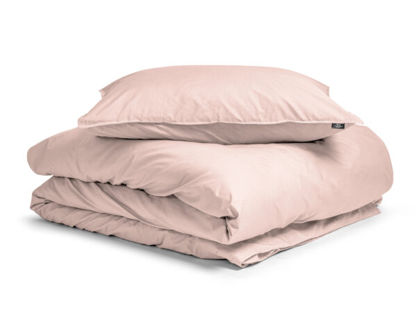 Egyptisch Katoen Uni Dekbedovertrek Roze 140 x 200/260