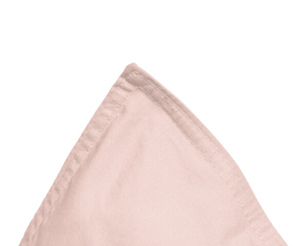 Egyptisch Katoen Uni Dekbedovertrek Roze 240 x 200/260 - Afbeelding 5