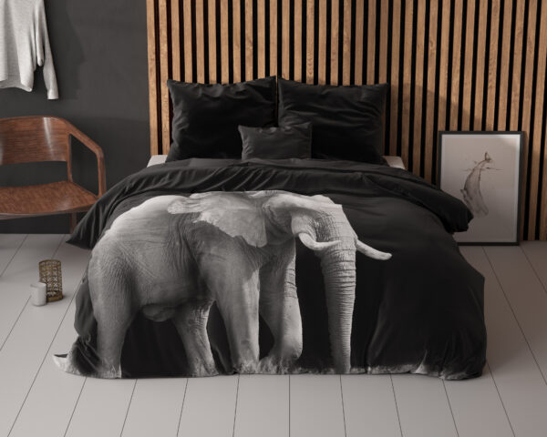 Elephant Zwart 240 x 200/220 - Afbeelding 2
