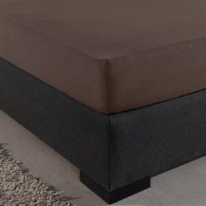 Enkel Jersey 135 gr. Hoeslaken Deep Taupe 160/180 x 200