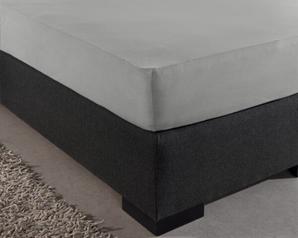 Enkel Jersey 135 gr. Hoeslaken Grijs 140 x 200 - Afbeelding 5