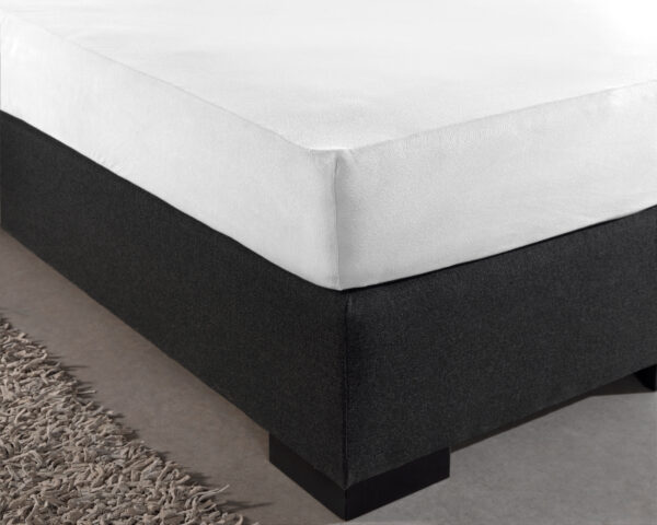 Enkel Jersey 135 gr. Hoeslaken Wit 140 x 200 - Afbeelding 4