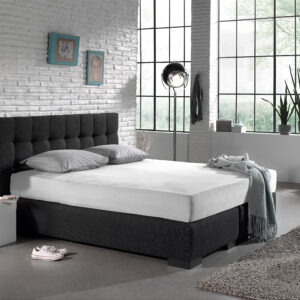 Enkel Jersey 135 gr. Hoeslaken Wit 140 x 200