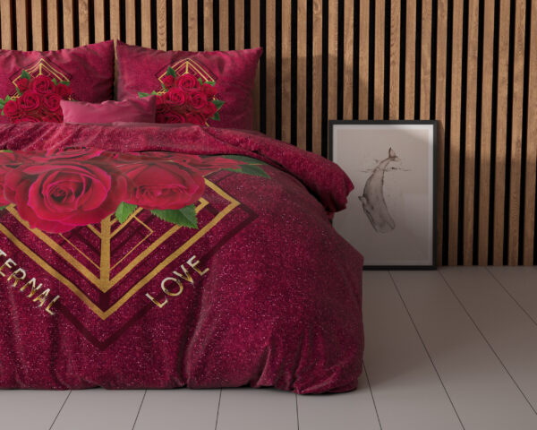 Eternal love Rood 240 x 200/220 - Afbeelding 3