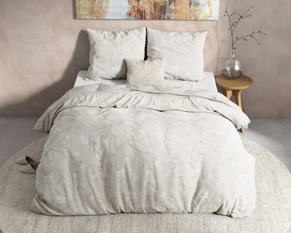 Flanel Caitlyn Sand 240 x 220 - Afbeelding 2
