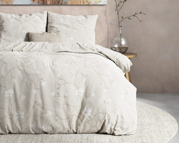 Flanel Caitlyn Sand 240 x 220 - Afbeelding 3