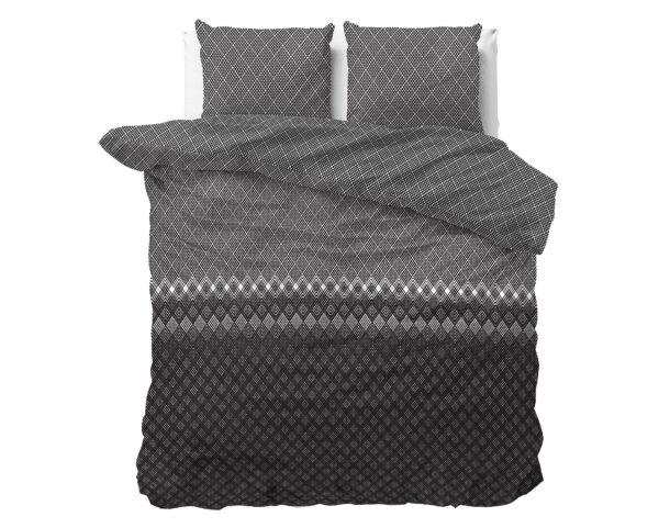 Flanel Cheng Antraciet 240 x 200/220 - Afbeelding 2