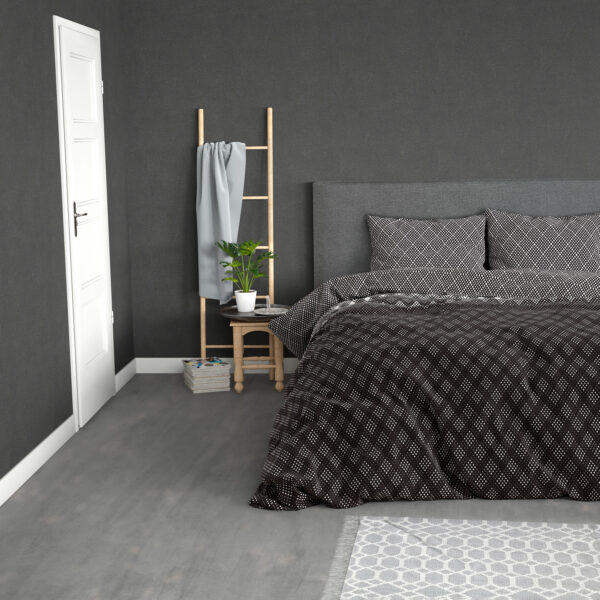 Flanel Cheng Antraciet 240 x 200/220 - Afbeelding 5