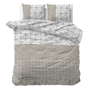 Flanel Gino Taupe 240 x 200/220