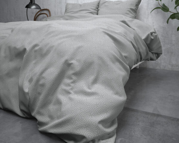Flanel Jason Grijs 240 x 200/220 - Afbeelding 4
