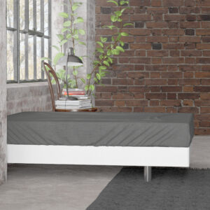 Flanel Premium Hoeslaken Antraciet 160 x 200/210