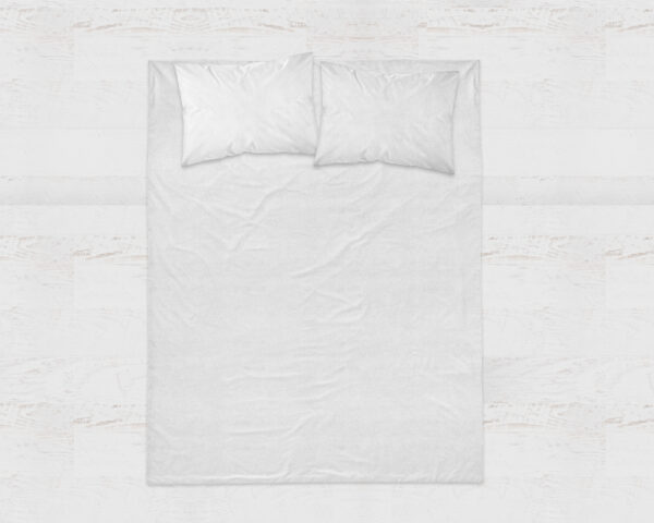Flanel Premium Laken Wit 150 x 250 - Afbeelding 4