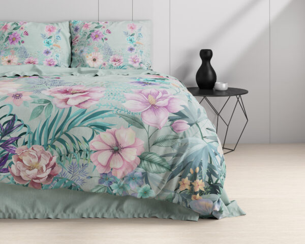 Flore Blauw 240 x 200/220 - Afbeelding 3